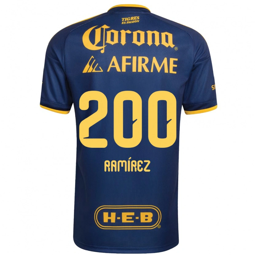 Danxen Kinder Diego Ramírez #200 Königsblau Gelb Auswärtstrikot Trikot 2026/27 T-Shirt Schweiz