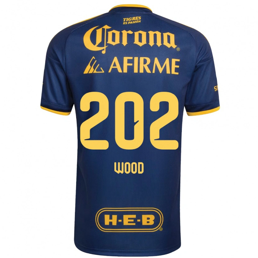 Danxen Kinder Yael Wood #202 Königsblau Gelb Auswärtstrikot Trikot 2026/27 T-Shirt Schweiz