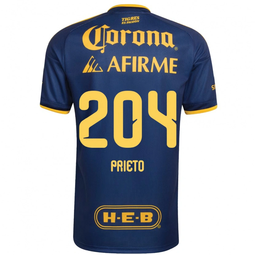 Danxen Kinder Leonel Prieto #204 Königsblau Gelb Auswärtstrikot Trikot 2026/27 T-Shirt Schweiz
