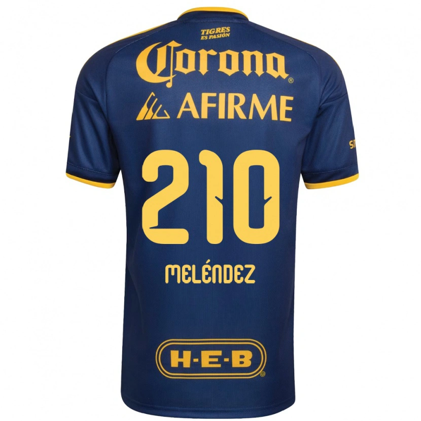 Danxen Kinder Marcelo Meléndez #210 Königsblau Gelb Auswärtstrikot Trikot 2026/27 T-Shirt Schweiz