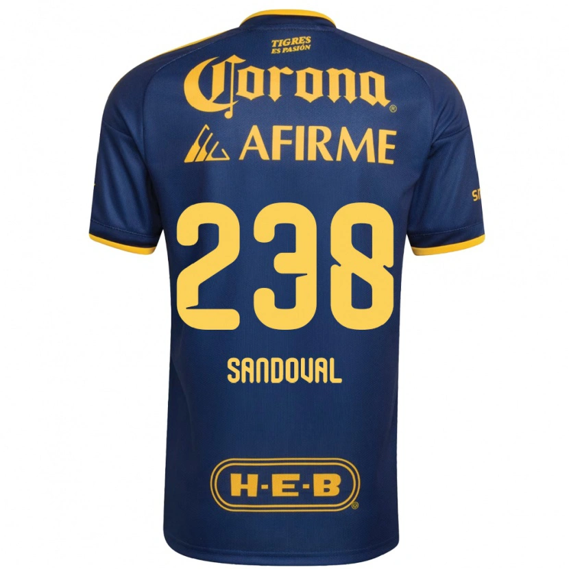 Danxen Kinder Miguel Sandoval #238 Königsblau Gelb Auswärtstrikot Trikot 2026/27 T-Shirt Schweiz