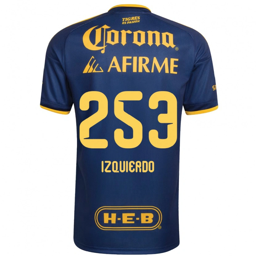 Danxen Kinder Diego Izquierdo #253 Königsblau Gelb Auswärtstrikot Trikot 2026/27 T-Shirt Schweiz