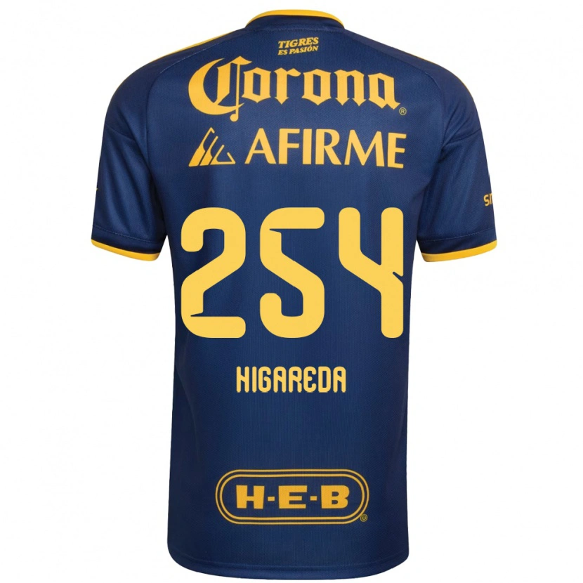 Danxen Kinder Dorian Higareda #254 Königsblau Gelb Auswärtstrikot Trikot 2026/27 T-Shirt Schweiz