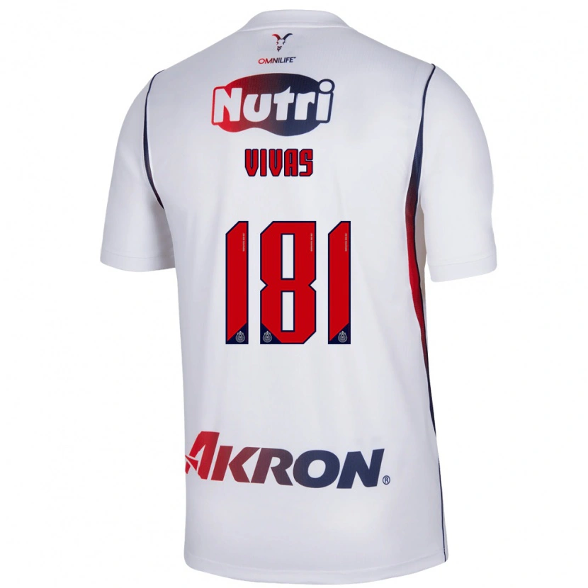 Danxen Kinder Ángel Vivas #181 Rot Weiß Marineblau Auswärtstrikot Trikot 2026/27 T-Shirt Schweiz