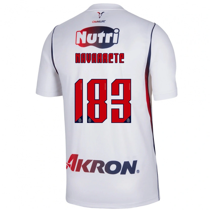 Danxen Kinder Cristo Navarrete #183 Rot Weiß Marineblau Auswärtstrikot Trikot 2026/27 T-Shirt Schweiz