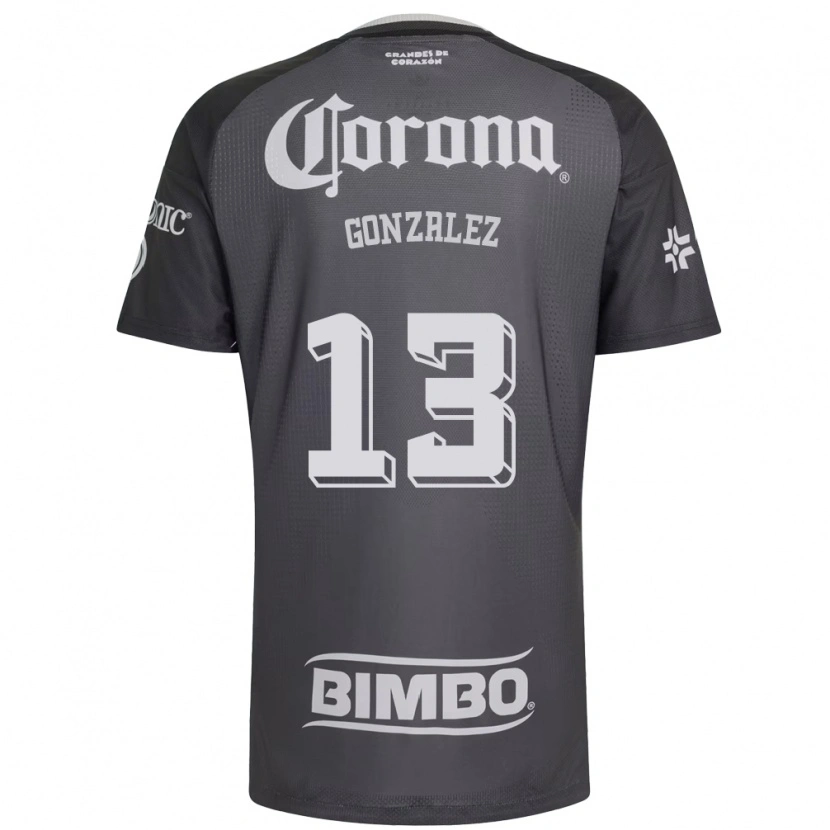 Danxen Kinder Eva Gonzalez #13 Grau Weiß Schwarz Auswärtstrikot Trikot 2026/27 T-Shirt Schweiz