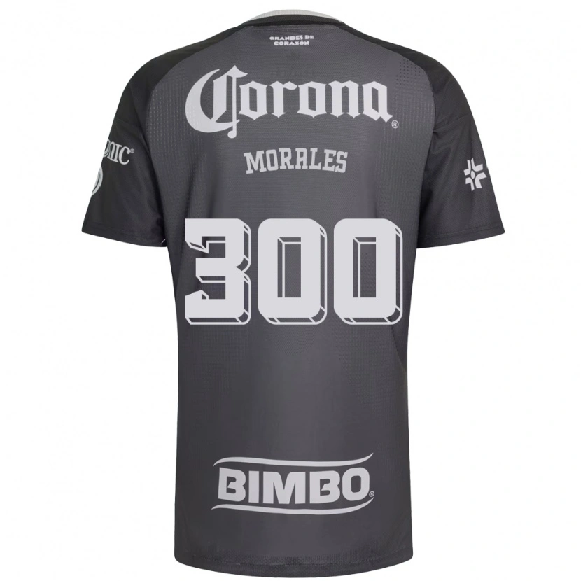 Danxen Kinder Jareth Morales #300 Grau Weiß Schwarz Auswärtstrikot Trikot 2026/27 T-Shirt Schweiz