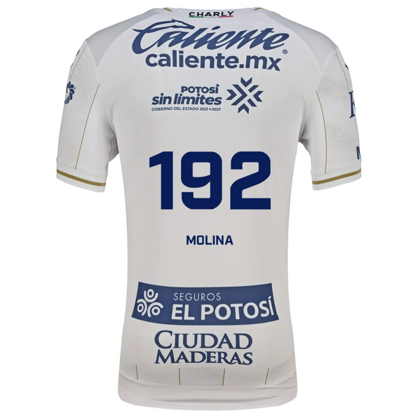 Danxen Kinder Yoshimar Molina #192 Weiß Blau Auswärtstrikot Trikot 2026/27 T-Shirt Schweiz