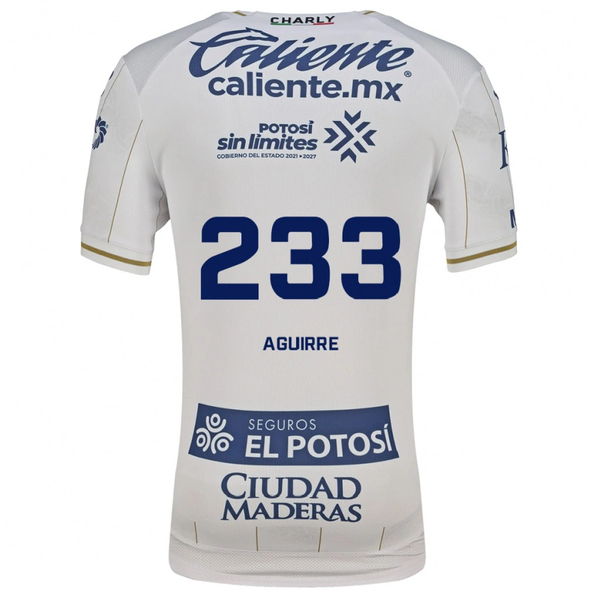 Danxen Kinder Francisco Aguirre #233 Weiß Blau Auswärtstrikot Trikot 2026/27 T-Shirt Schweiz