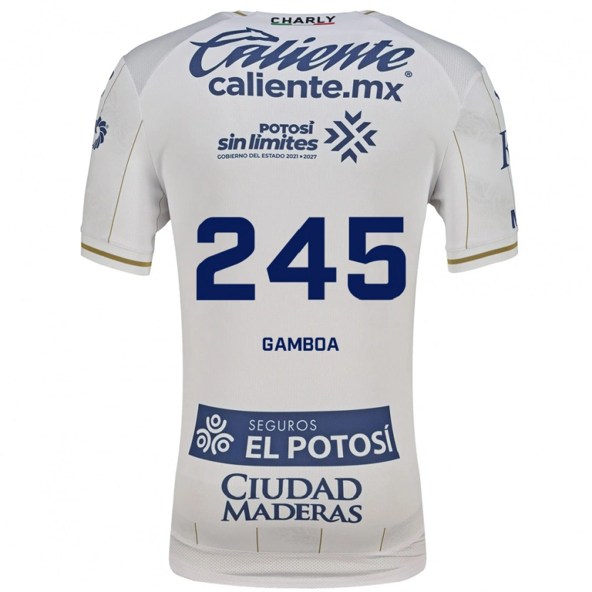 Danxen Kinder Martín Gamboa #245 Weiß Blau Auswärtstrikot Trikot 2026/27 T-Shirt Schweiz