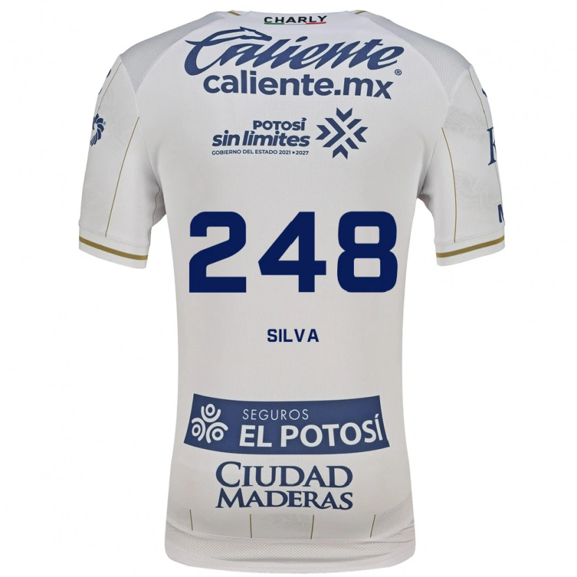Danxen Kinder Joaquín Silva #248 Weiß Blau Auswärtstrikot Trikot 2026/27 T-Shirt Schweiz