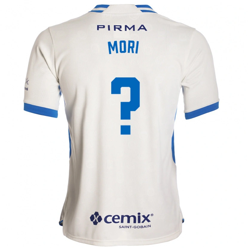 Danxen Kinder Ramiro Funes Mori #0 Weiß Blau Rot Auswärtstrikot Trikot 2026/27 T-Shirt Schweiz