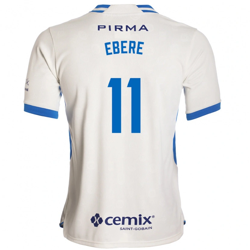 Danxen Kinder Christian Ebere #11 Weiß Blau Rot Auswärtstrikot Trikot 2026/27 T-Shirt Schweiz
