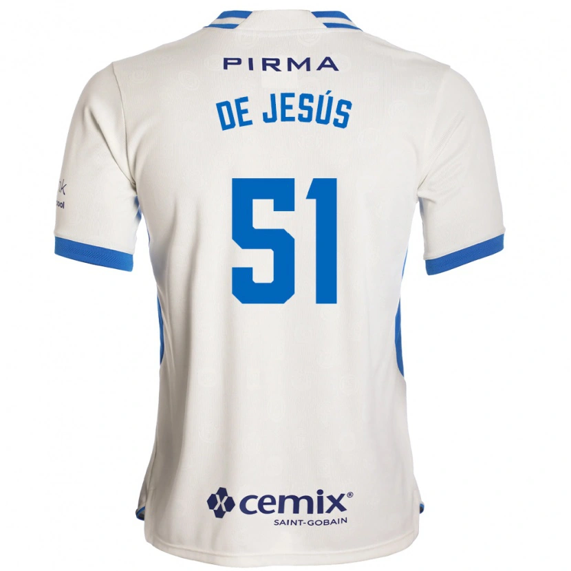 Danxen Kinder Luis De Jesús #51 Weiß Blau Rot Auswärtstrikot Trikot 2026/27 T-Shirt Schweiz