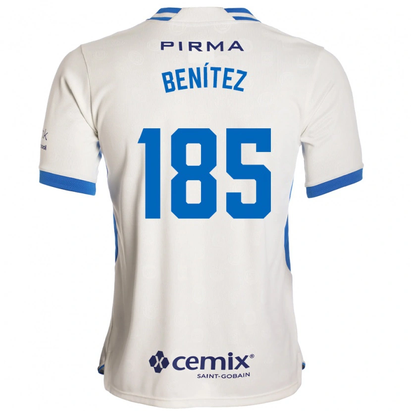 Danxen Kinder Cristopher Benítez #185 Weiß Blau Rot Auswärtstrikot Trikot 2026/27 T-Shirt Schweiz