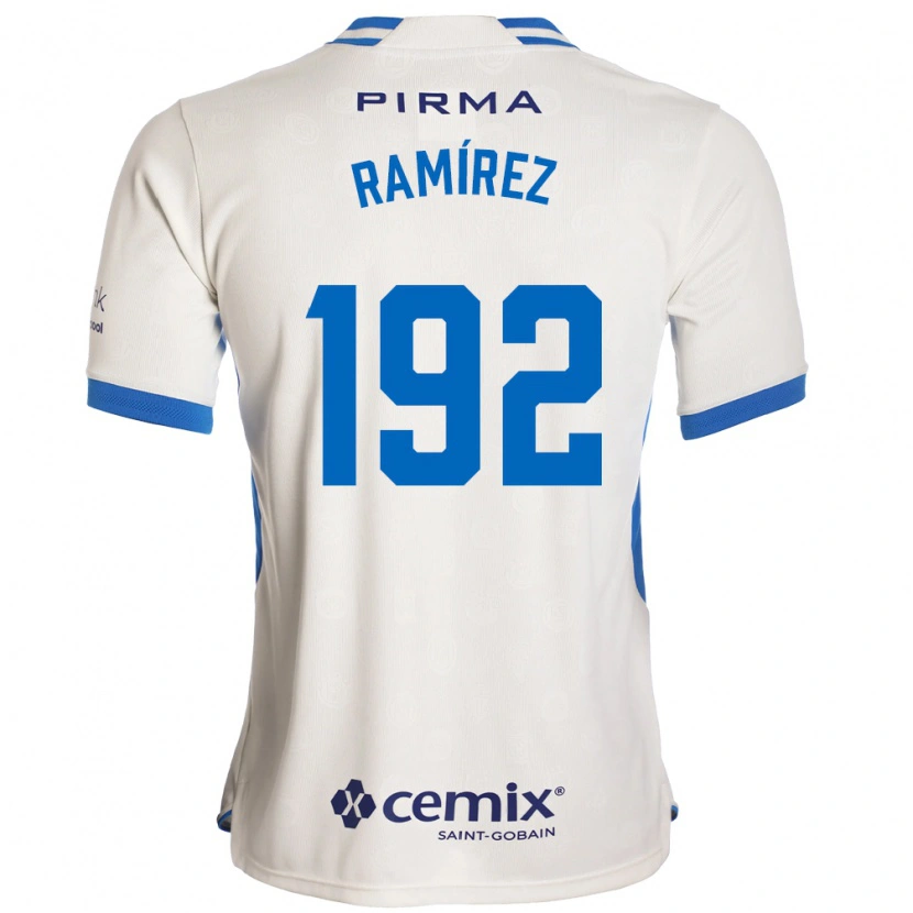 Danxen Kinder Nicolás Ramírez #192 Weiß Blau Rot Auswärtstrikot Trikot 2026/27 T-Shirt Schweiz