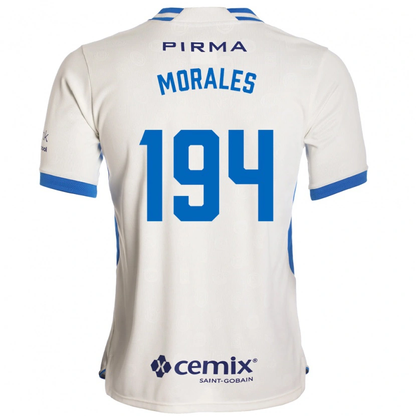 Danxen Kinder Amaury Morales #194 Weiß Blau Rot Auswärtstrikot Trikot 2026/27 T-Shirt Schweiz