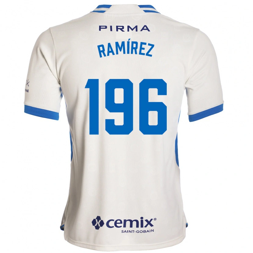 Danxen Kinder Ian Ramírez #196 Weiß Blau Rot Auswärtstrikot Trikot 2026/27 T-Shirt Schweiz
