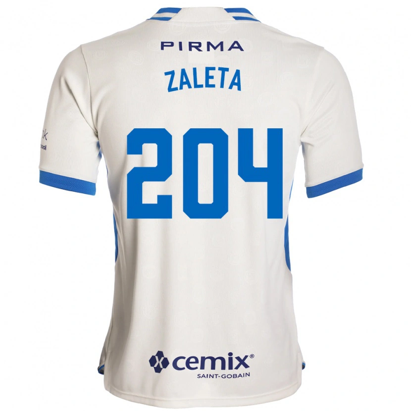 Danxen Kinder Mauro Zaleta #204 Weiß Blau Rot Auswärtstrikot Trikot 2026/27 T-Shirt Schweiz