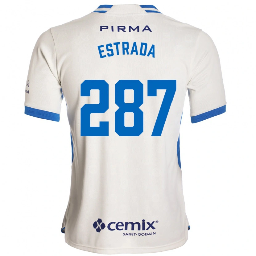 Danxen Kinder Hernán Estrada #287 Weiß Blau Rot Auswärtstrikot Trikot 2026/27 T-Shirt Schweiz