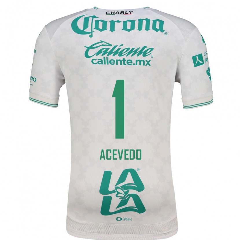 Danxen Kinder Carlos Acevedo #1 Hellgrün Weiß Auswärtstrikot Trikot 2026/27 T-Shirt Schweiz