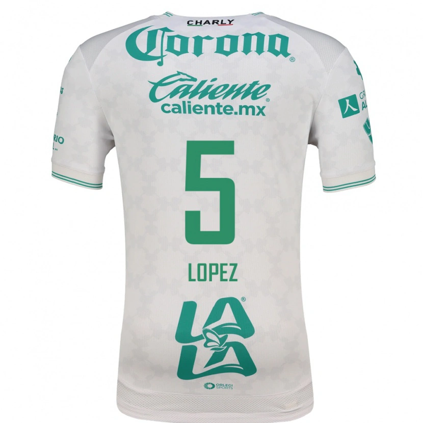 Danxen Kinder Aldo López #5 Hellgrün Weiß Auswärtstrikot Trikot 2026/27 T-Shirt Schweiz