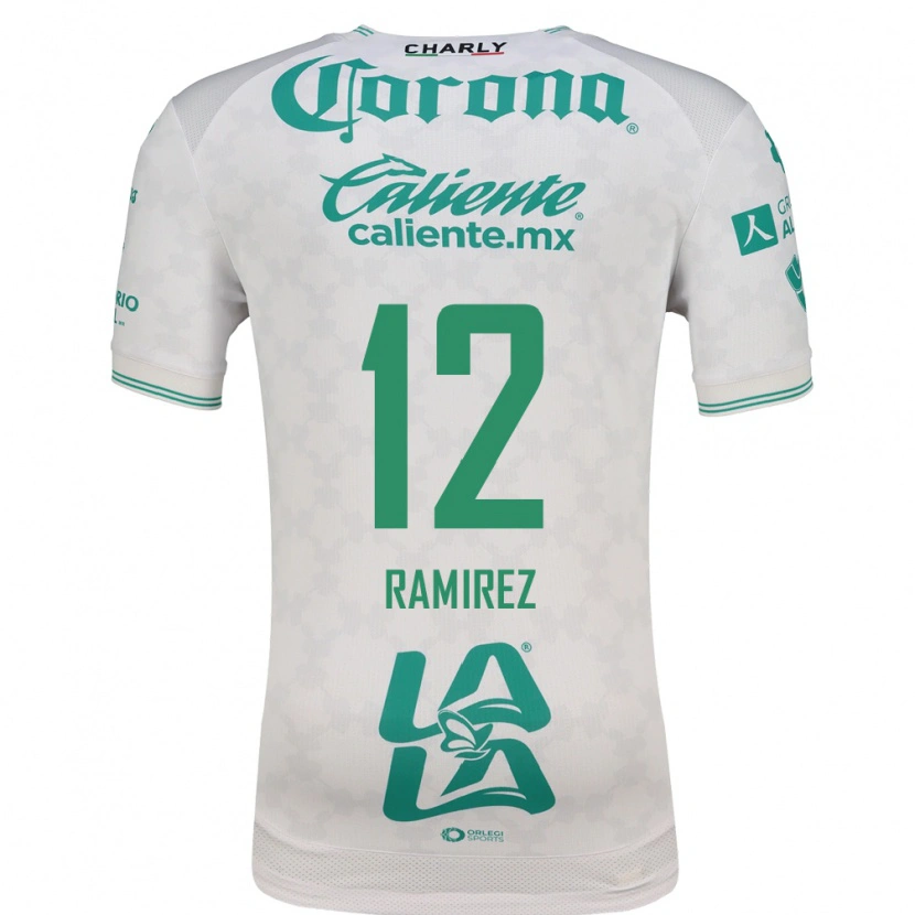 Danxen Kinder Santiago Ramírez #12 Hellgrün Weiß Auswärtstrikot Trikot 2026/27 T-Shirt Schweiz