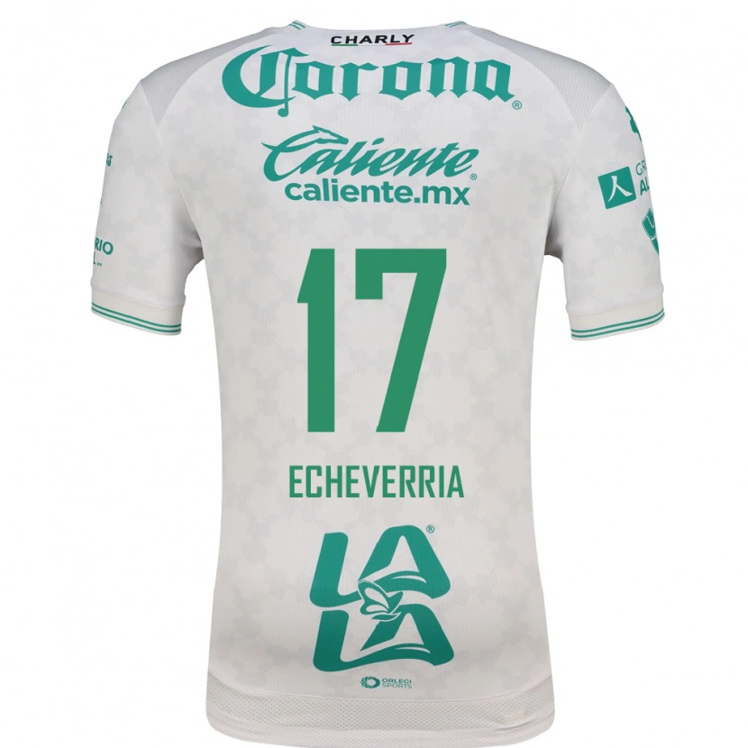 Danxen Kinder Emmanuel Echeverría #17 Hellgrün Weiß Auswärtstrikot Trikot 2026/27 T-Shirt Schweiz