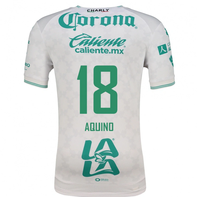 Danxen Kinder Pedro Aquino #18 Hellgrün Weiß Auswärtstrikot Trikot 2026/27 T-Shirt Schweiz