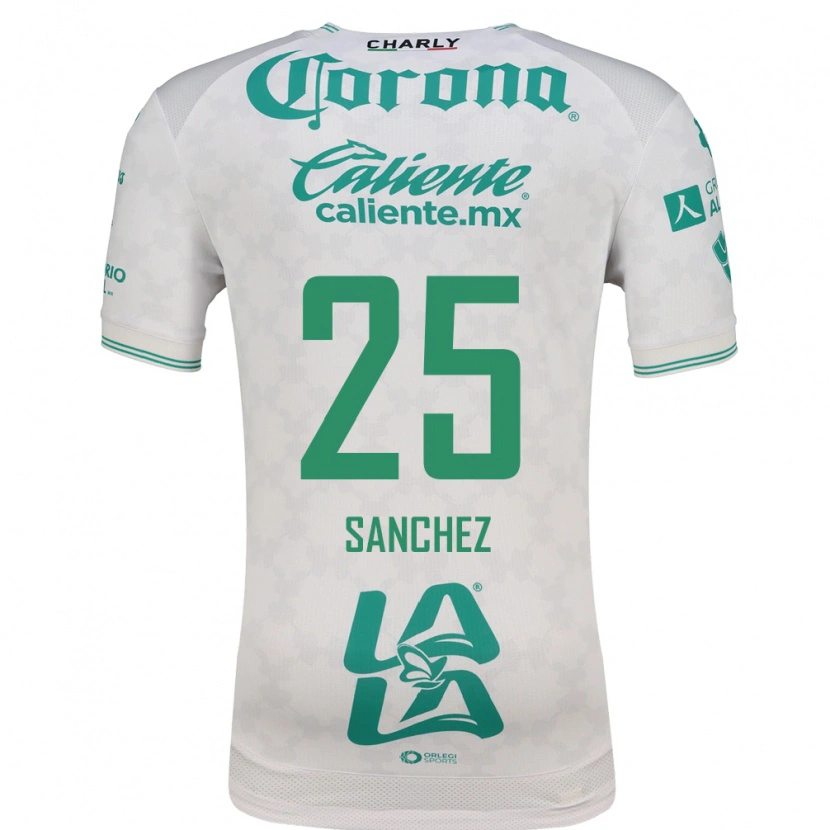 Danxen Kinder Felipe Sánchez #25 Hellgrün Weiß Auswärtstrikot Trikot 2026/27 T-Shirt Schweiz