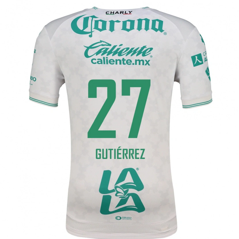 Danxen Kinder Luis Gutiérrez #27 Hellgrün Weiß Auswärtstrikot Trikot 2026/27 T-Shirt Schweiz
