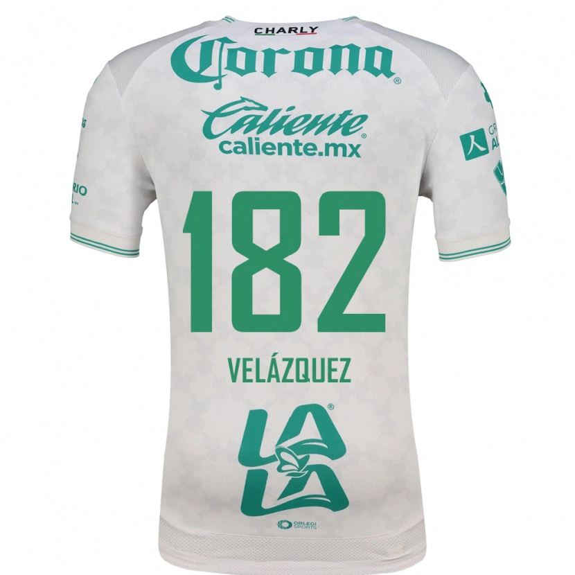 Danxen Kinder Matías Velázquez #182 Hellgrün Weiß Auswärtstrikot Trikot 2026/27 T-Shirt Schweiz