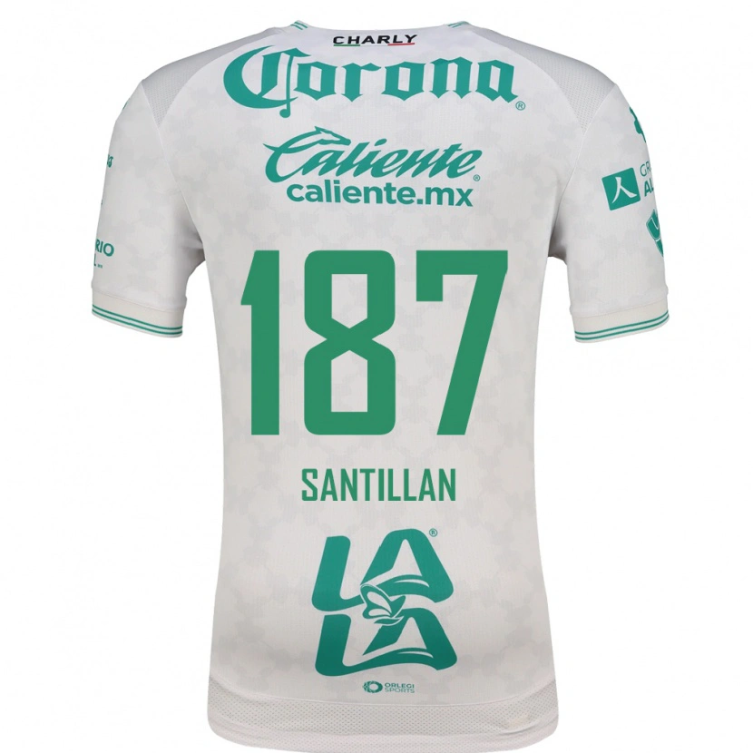Danxen Kinder Emilio Santillán #187 Hellgrün Weiß Auswärtstrikot Trikot 2026/27 T-Shirt Schweiz