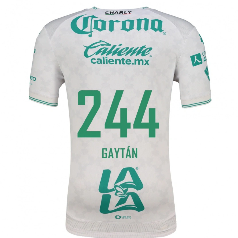Danxen Kinder Axel Gaytán #244 Hellgrün Weiß Auswärtstrikot Trikot 2026/27 T-Shirt Schweiz