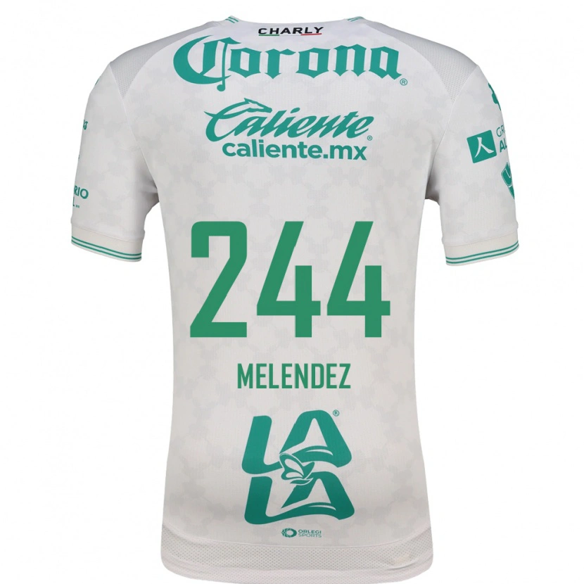 Danxen Kinder Carlos Meléndez #244 Hellgrün Weiß Auswärtstrikot Trikot 2026/27 T-Shirt Schweiz