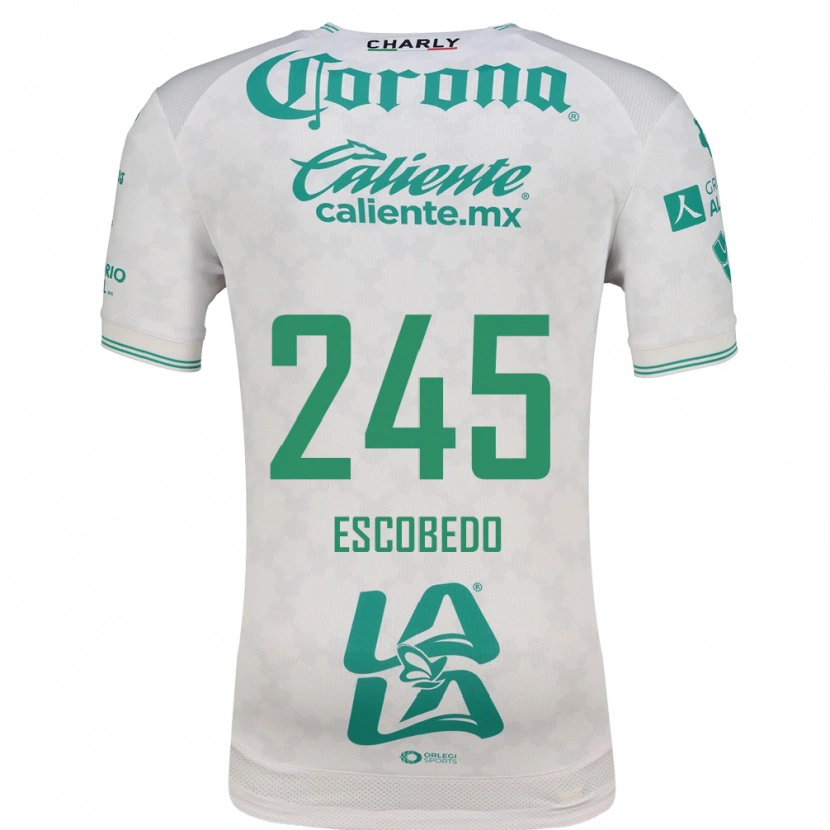 Danxen Kinder Rodrigo Escobedo #245 Hellgrün Weiß Auswärtstrikot Trikot 2026/27 T-Shirt Schweiz