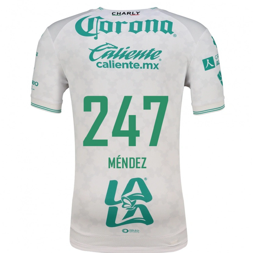 Danxen Kinder Owen Méndez #247 Hellgrün Weiß Auswärtstrikot Trikot 2026/27 T-Shirt Schweiz