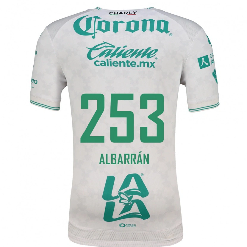 Danxen Kinder Rodrigo Albarrán #253 Hellgrün Weiß Auswärtstrikot Trikot 2026/27 T-Shirt Schweiz