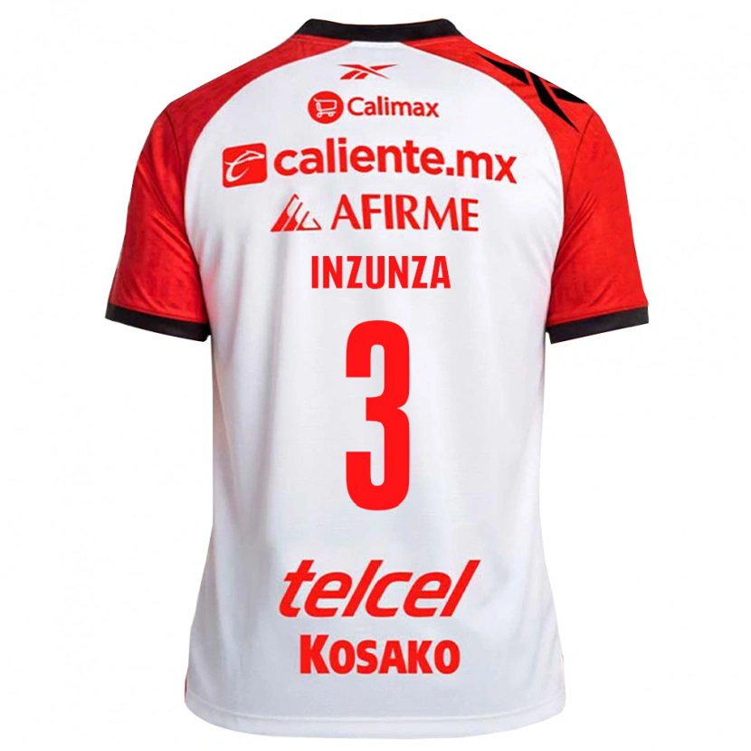 Danxen Kinder Rafael Fernández #3 Weiß Schwarz Rot Auswärtstrikot Trikot 2026/27 T-Shirt Schweiz