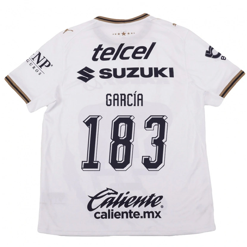 Danxen Kinder Carlos García #183 Weiß Schwarz Braun Auswärtstrikot Trikot 2026/27 T-Shirt Schweiz