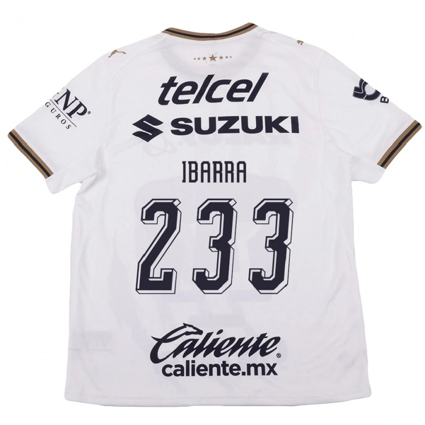 Danxen Kinder Pablo Ibarra #233 Weiß Schwarz Braun Auswärtstrikot Trikot 2026/27 T-Shirt Schweiz