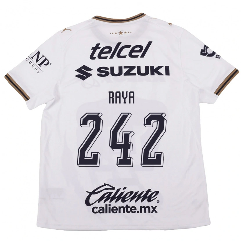 Danxen Kinder Félix Raya #242 Weiß Schwarz Braun Auswärtstrikot Trikot 2026/27 T-Shirt Schweiz