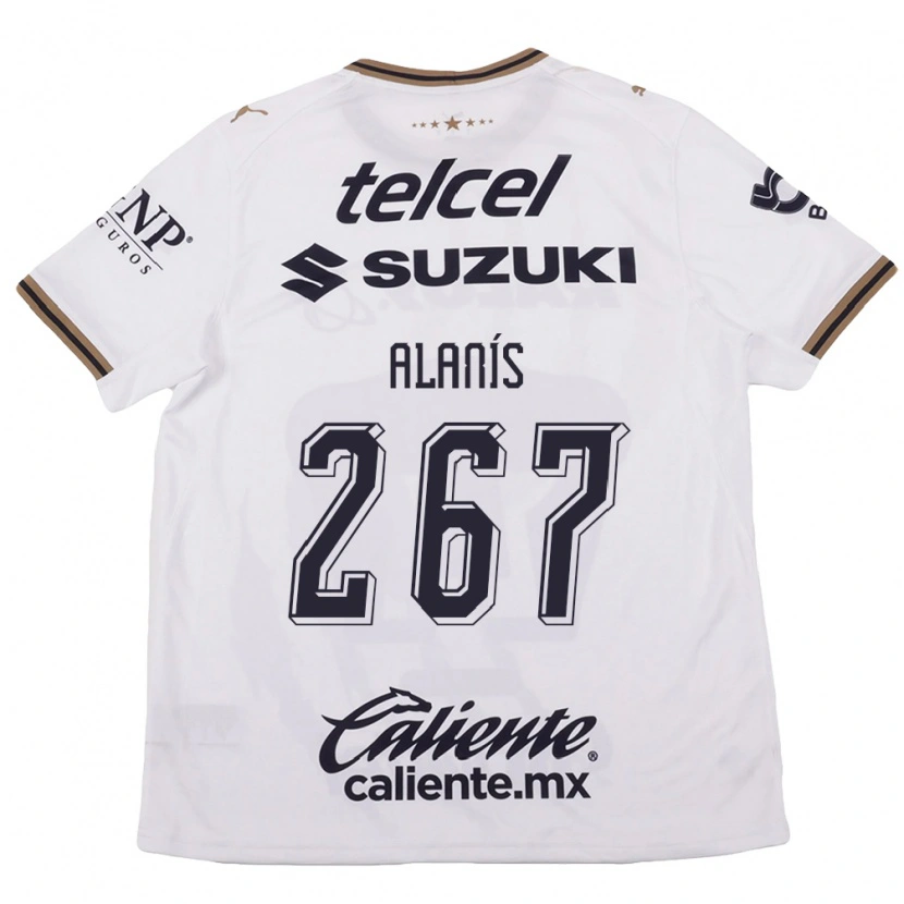 Danxen Kinder Whittingham Alanís #267 Weiß Schwarz Braun Auswärtstrikot Trikot 2026/27 T-Shirt Schweiz