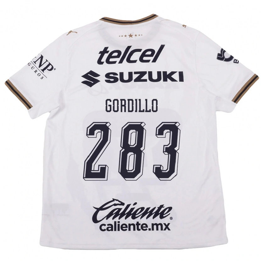 Danxen Kinder Luis Gordillo #283 Weiß Schwarz Braun Auswärtstrikot Trikot 2026/27 T-Shirt Schweiz