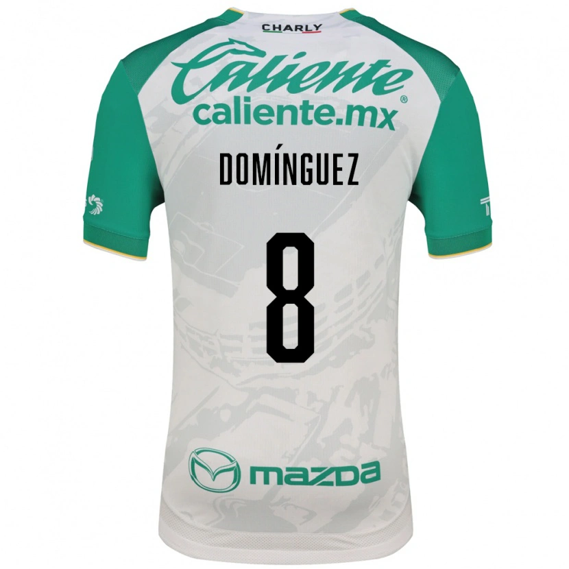 Danxen Kinder Juan Domínguez #8 Hellgrün Weiß Auswärtstrikot Trikot 2026/27 T-Shirt Schweiz