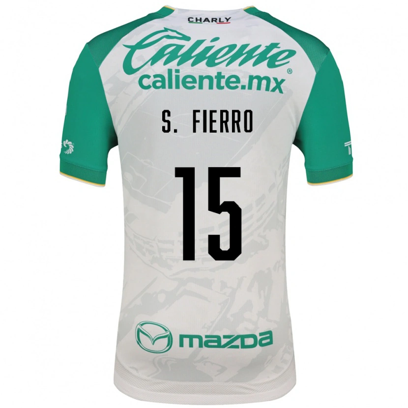 Danxen Kinder Sebastián Fierro #15 Hellgrün Weiß Auswärtstrikot Trikot 2026/27 T-Shirt Schweiz