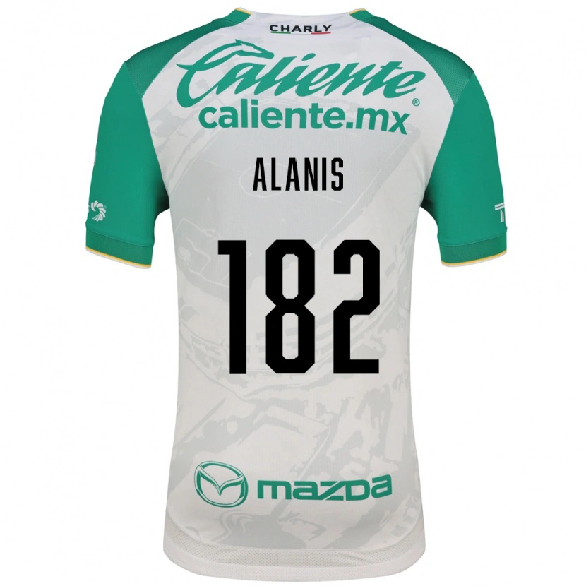 Danxen Kinder Alejandro Alanís #182 Hellgrün Weiß Auswärtstrikot Trikot 2026/27 T-Shirt Schweiz