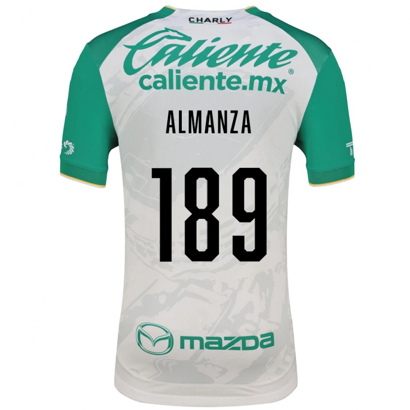 Danxen Kinder Román Almanza #189 Hellgrün Weiß Auswärtstrikot Trikot 2026/27 T-Shirt Schweiz