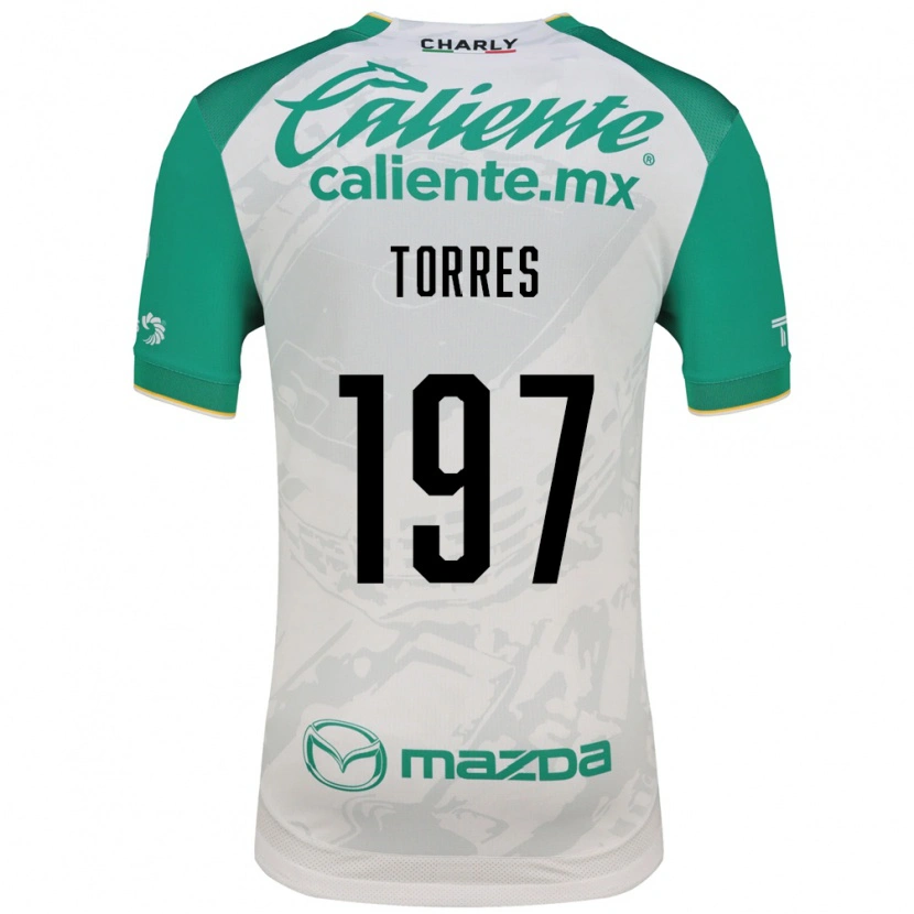 Danxen Kinder Erick Torres #197 Hellgrün Weiß Auswärtstrikot Trikot 2026/27 T-Shirt Schweiz