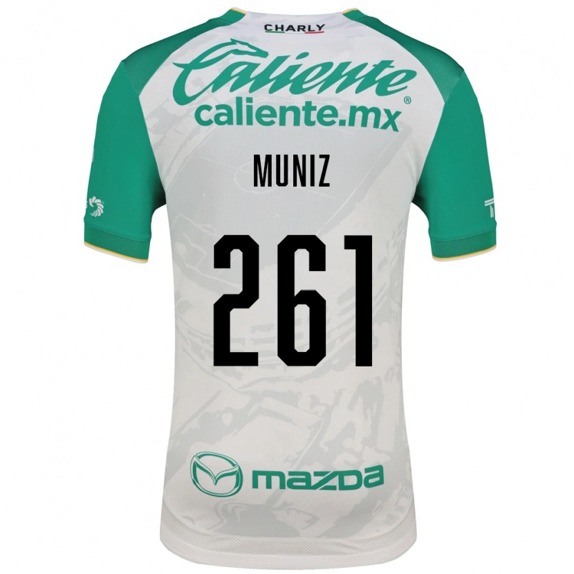 Danxen Kinder César Muñiz #261 Hellgrün Weiß Auswärtstrikot Trikot 2026/27 T-Shirt Schweiz